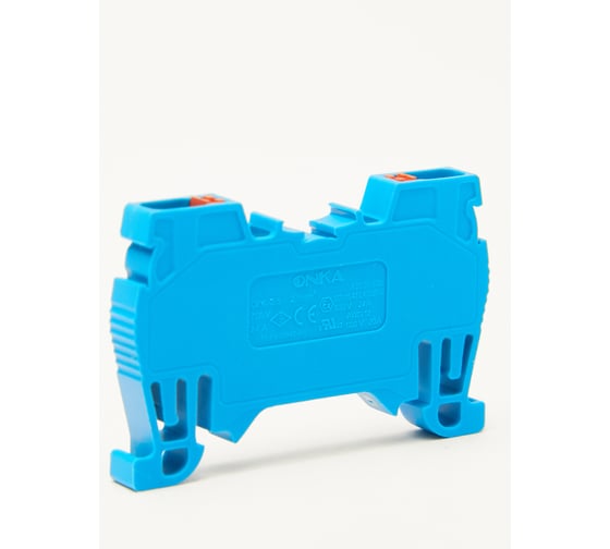 Изображение товара Клемма пружинная Onka OPK 2,5, 2,5 кв мм (синий) 1020016
