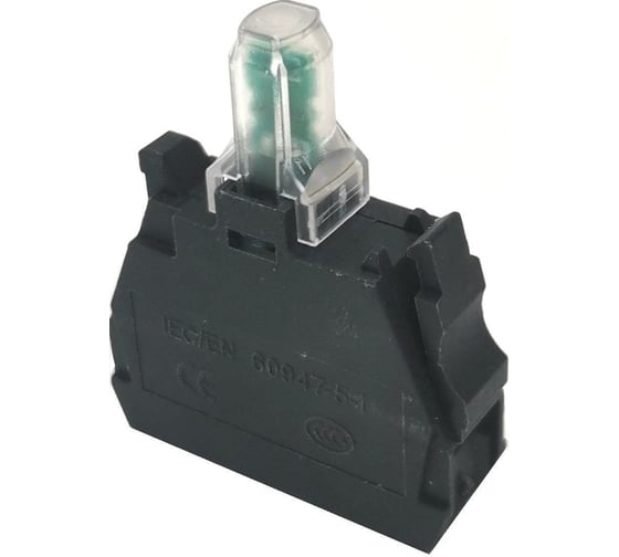 Изображение товара Ламповый блок Briswik ZBV-B5-P-24V AC/DC, желтый, с вынесенным светодиодом, с порогом срабатывания ZBV-B5-P.BR