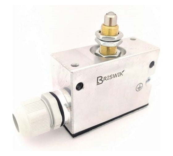 Изображение товара Микропереключатель Briswik МП-1305м/05 (толкатель шарик, крепление фронт. гайками) mp130505.BR