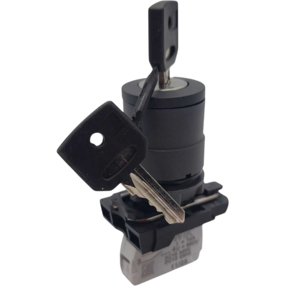 Изображение товара Переключатель Briswik КПЕ 1110 -К черный 2-позиционный для электросистем