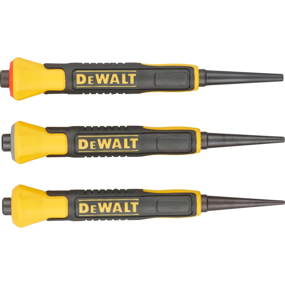 Изображение товара Набор добойников Dewalt Bi-Material Grip 3 шт DWHT0-58018