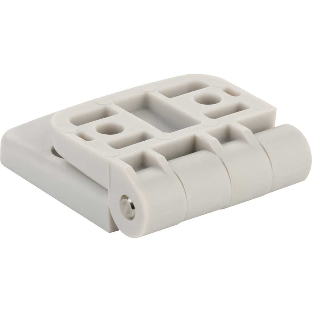 Изображение товара Универсальная накладная петля АЛТЕРВИА серого цвета для мебели 180 градусов