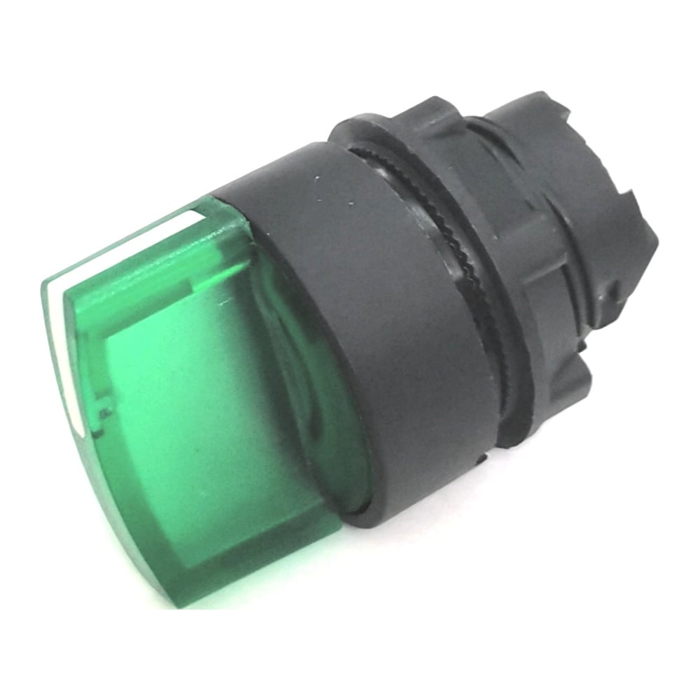 Изображение товара Головка переключателя Briswik KPЕ 16PЛ зелёная IP65 2 положения с подсветкой