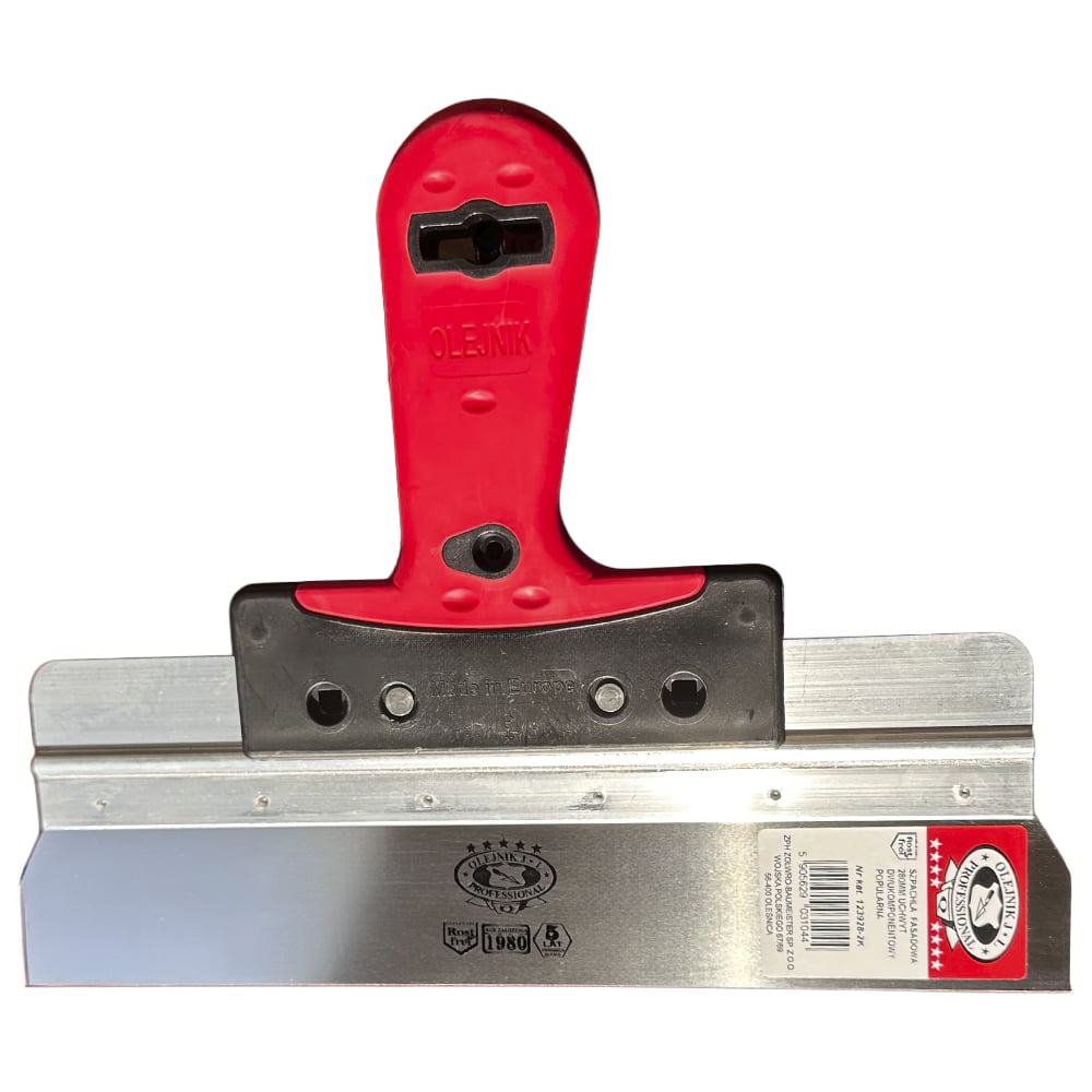 Изображение товара Нержавеющий фасадный шпатель Olejnik 280мм двухкомпонентная ручка