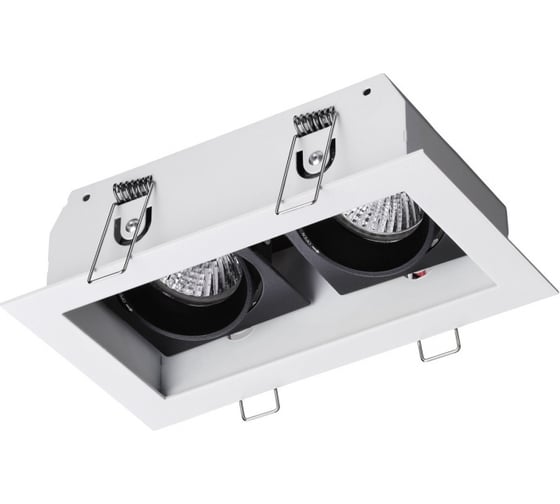 Изображение товара Встраиваемый светильник NOVOTECH GU10 50W GESSO 370713