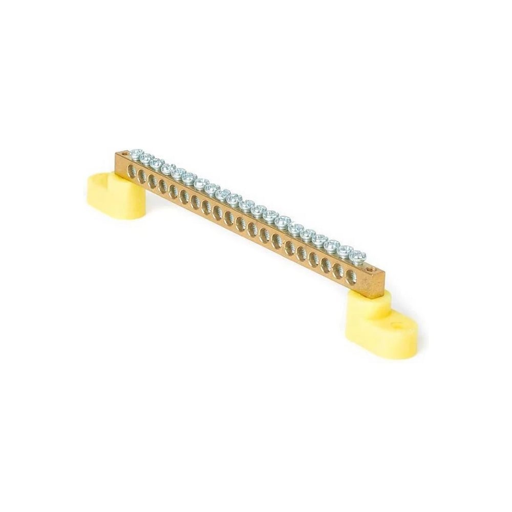 Изображение товара Шина заземления ШНИ-8x12-20-У2, 125 А, 194x31 мм, М5, 10 шт