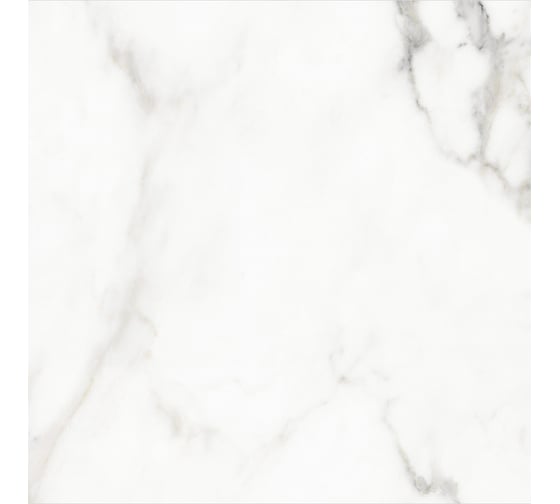 Изображение товара Керамогранит Delacora Calacatta Lincoln sugar-эффект 600x600x9,5 1,44м2 белый 6060CLL15