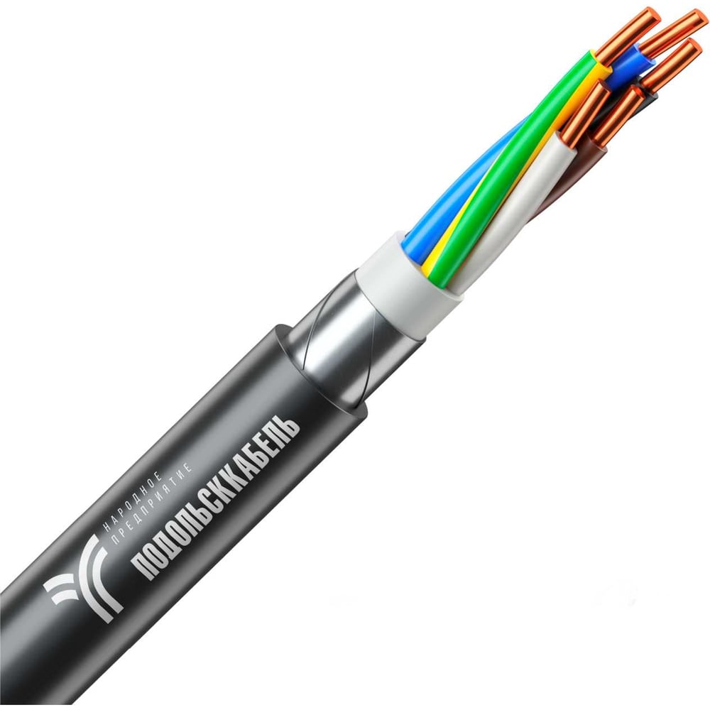 Изображение товара Кабель силовой бронированный ВБШвнг(А)-LS 5х6 100м ГОСТ надежный для промышленности