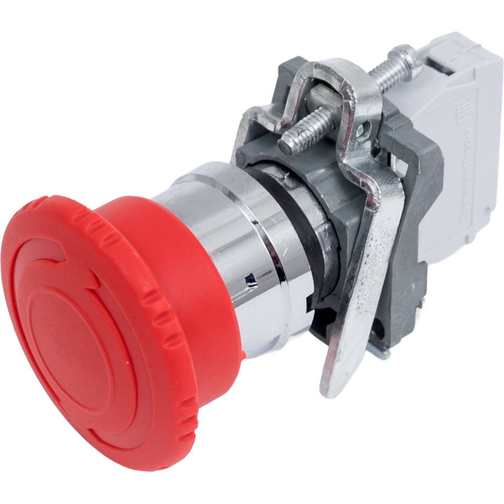 Изображение товара Выключатель кнопочный Briswik КМЕ 5101м -ФС красный 440/660 В IP40