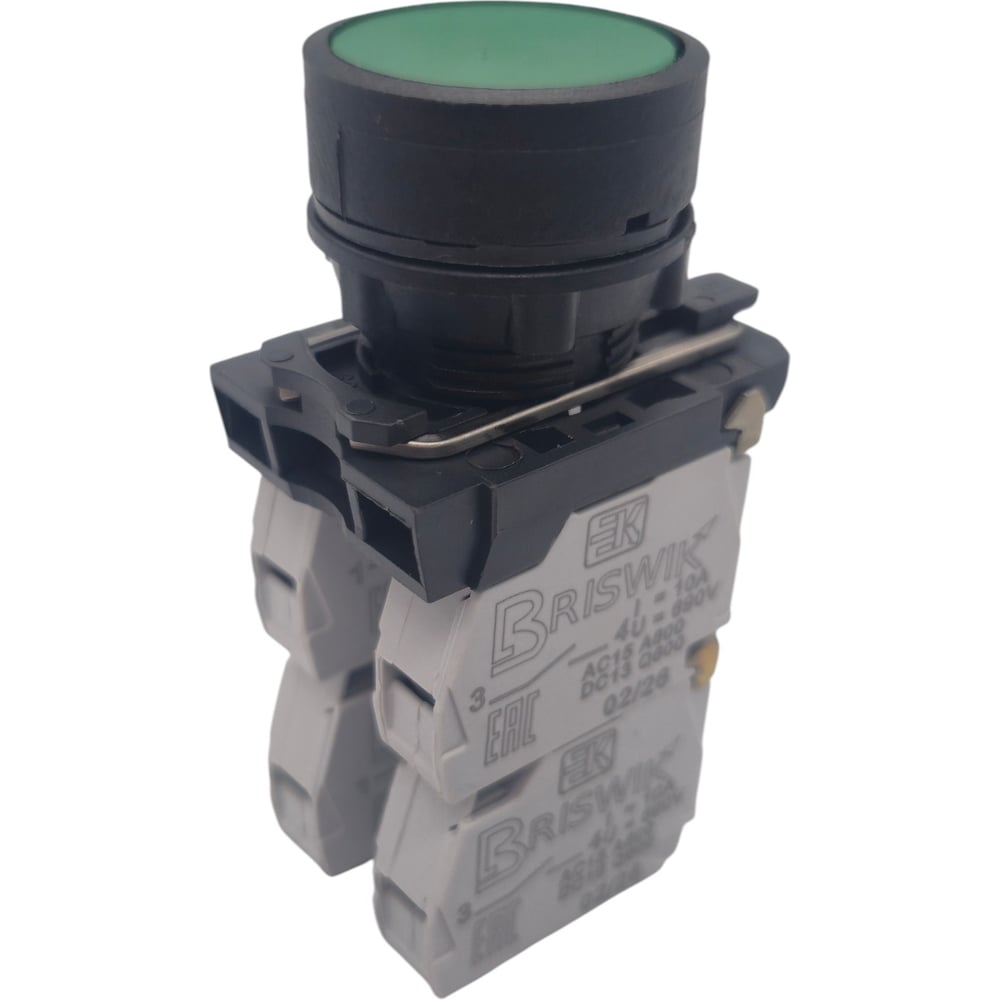 Изображение товара Выключатель силовой Briswik КМЕ 4122м зеленый 4 контакта IP40