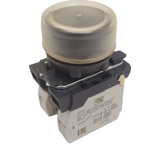 Изображение товара Выключатель Briswik КМЕ 4220м черный 2но+0нз Цилиндр IP65 aB-DB-3Ai-0122