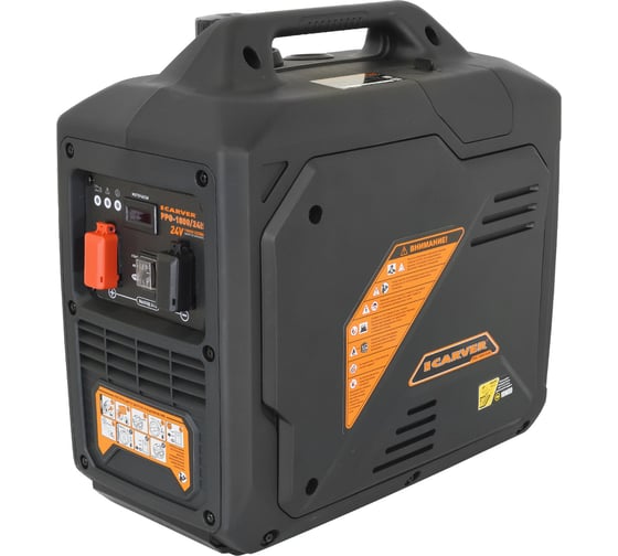 Изображение товара Генератор инверторный CARVER PPG -1800/24IS 01.020.00065