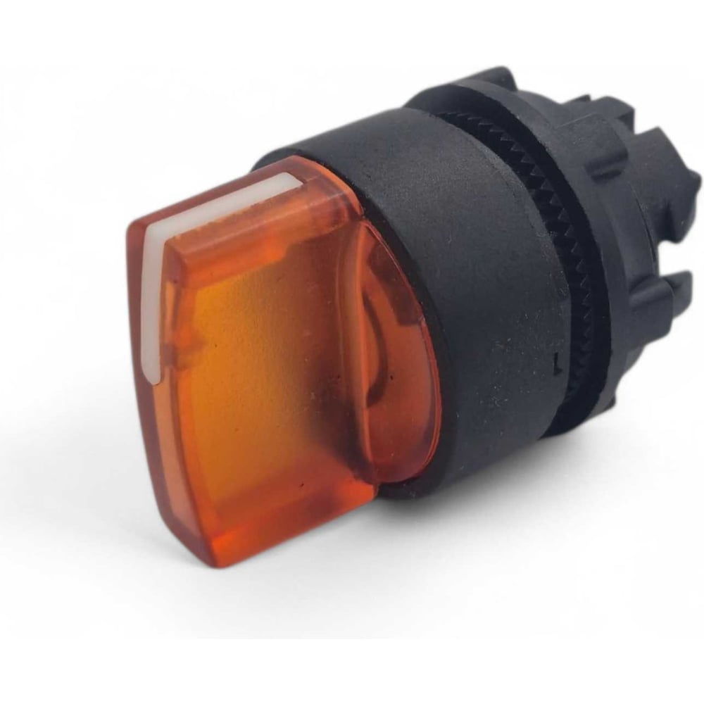 Изображение товара Головка для переключателя Briswik КПЕ 26РЛ желтый IP65 22 мм 3 позиции с подсветкой с фиксацией ZB5EK35.BR