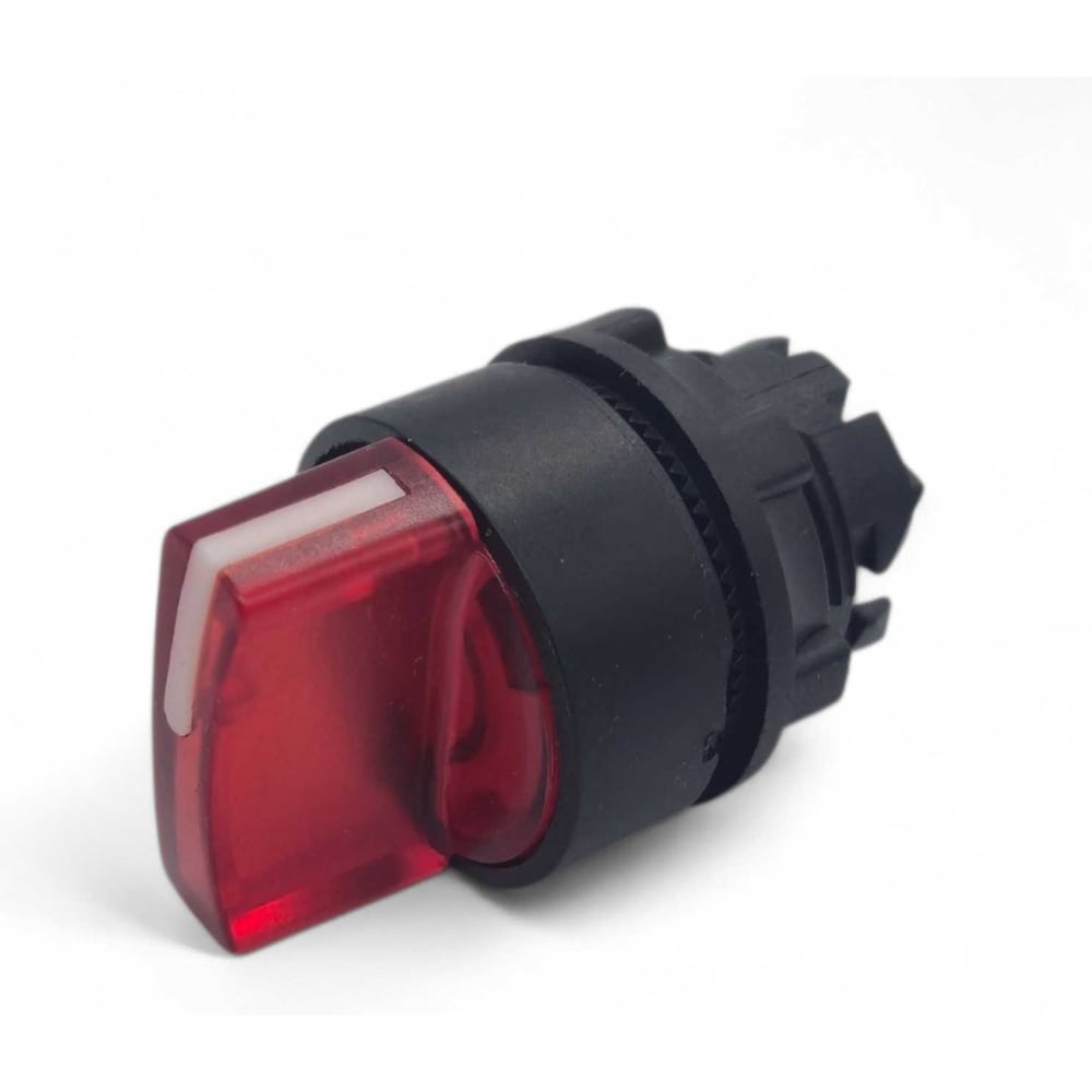 Изображение товара Головка для переключателя Briswik КПЕ 26РЛ красный IP65 22 мм 3 позиции с подсветкой с фиксацие ZB5EK34.BR