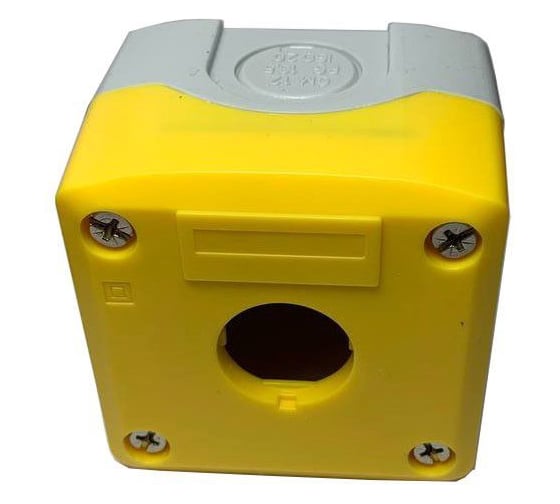 Изображение товара Корпус аварийного поста Briswik (box YELLOW+GREY ) (жёлто-серый), ip65 HB5-K01