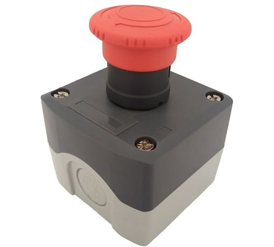 Изображение товара Пульт Briswik ПКУ21Е1-111-65 УХЛ2 КМЕ5611Фкр,1сальник, пост кнопочный XALD158.BR