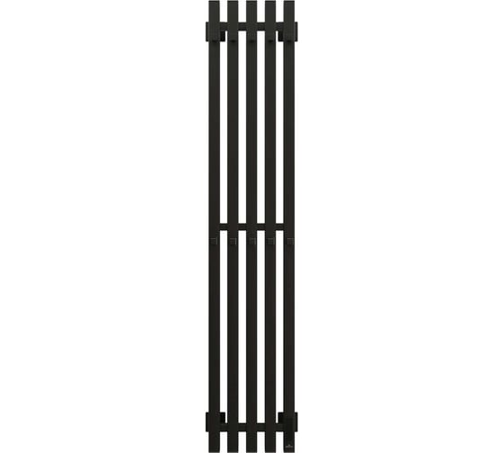 Изображение товара Полотенцесушитель электрический GROTA Corsa K 230x1200, черный Corsa K 230х1200 N RAL9005 EL