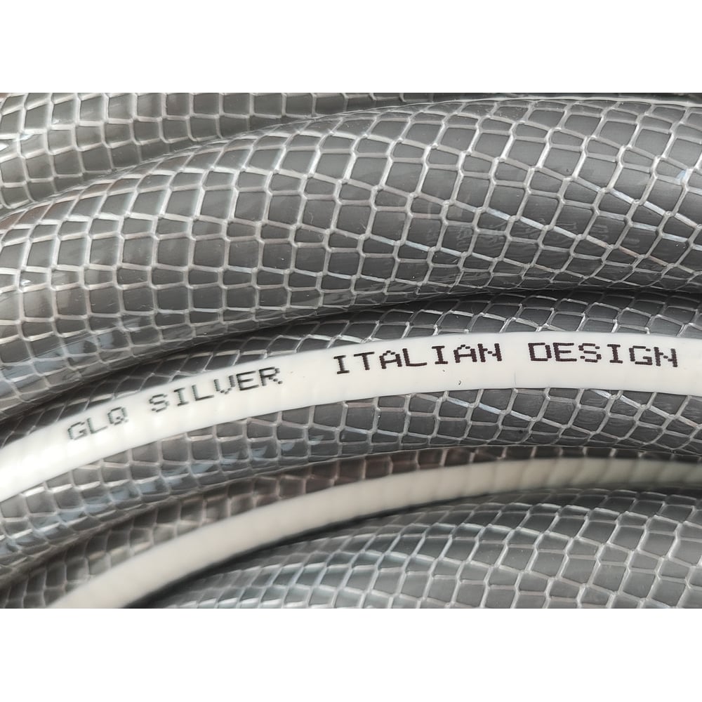 Изображение товара Пищевой противоскручивающийся шланг GLQ SILVER 50 м 3/4" SL 3/4" Изображение товара Пищевой противоскручивающийся шланг GLQ SILVER 50 м 3/4" SL 3/4"