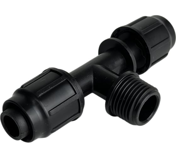 Изображение товара Тройник Poliext 16*Н1/2*16 04100040