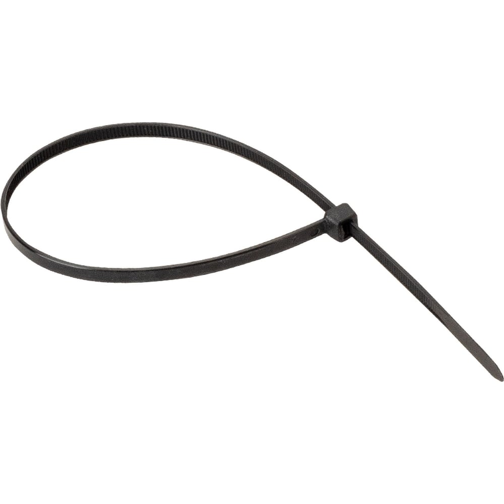 Изображение товара Стяжки для кабелей нейлоновые AurA 3,6x250мм черные 100 шт.