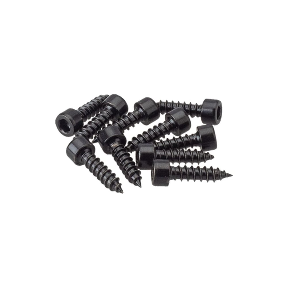 Изображение товара Саморез с шестигранной головкой AurA 4 мм x 25 мм, 500 шт черный нержавеющая сталь