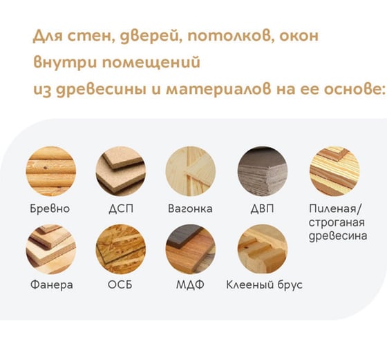 Изображение товара Лак защитно-декоративный KRONA для дерева Аквалак ваниль 3 л 66367020