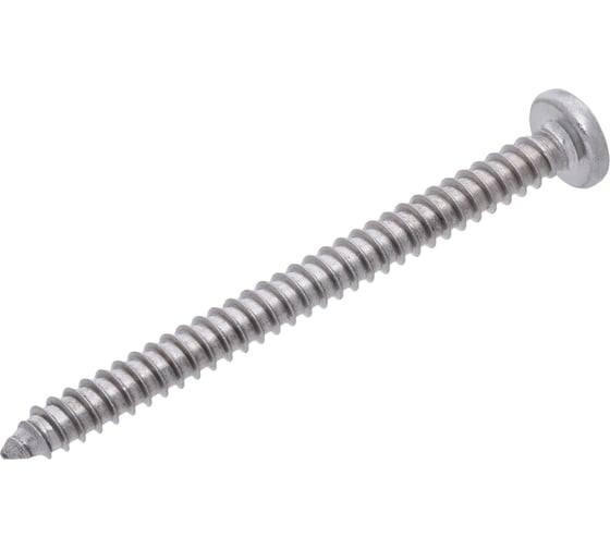 Изображение товара Саморез RMG ПОЛУКРУГ.ОСТРЫЙ DIN 7981 НЕРЖ (А2) 5,5x22 (950) СПО-7981-055-0022-00950