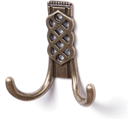 Изображение товара Крючок для одежды Larvij 75x80x40 мм, бронза LKH03smallAB