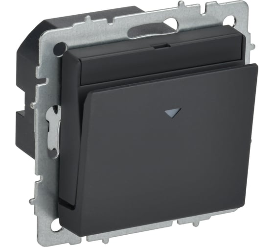 Изображение товара Выключатель карточный IEK BRITE 30А ВС10-1-8-БрГ графит BR-V11-0-10-K53