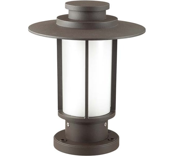 Изображение товара Уличный светильник на столб ODEON LIGHT, пластик PC E27 18W MITO 4047/1B