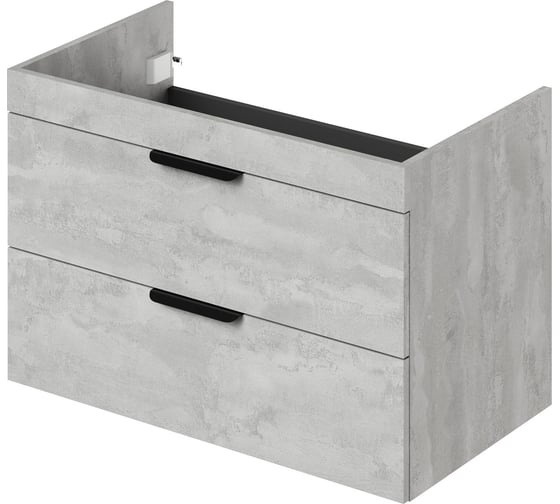 Изображение товара Подвесная тумба под раковину IKA Alta 80 790х443х520 Clarissa 80 Бетонный Камень 4657834378872