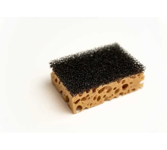 Изображение товара Губка для посуды Jetservice ретикулированная, 96x64x33 мм, 4 шт Г766001