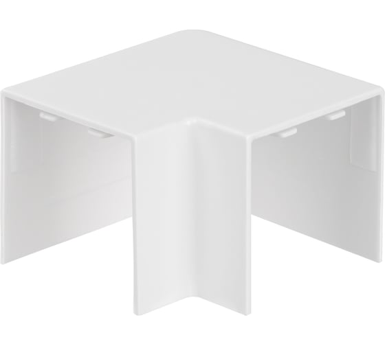 Изображение товара Поворот TDM ELECTRIC на 90 гр. КМП, белый, 40х40 упаковка 4 шт SQ0411-0139