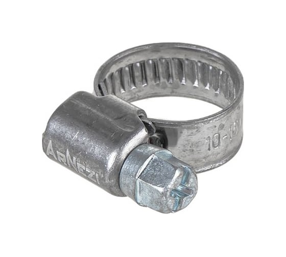 Изображение товара Хомут червячный Arnezi 10x16/9-0,7 W2-430 DIN 3017-1 / ГОСТ 28191-89 упак. 20 шт. A0902101