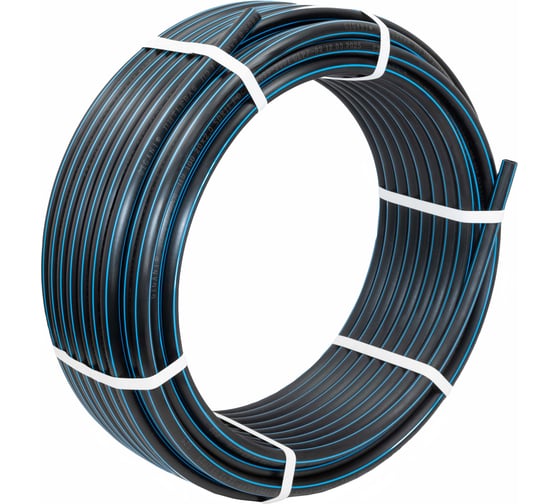 Изображение товара Питьевая напорная труба Gigant ПНД 20х2,0 SDR11 (ПЭ100, 16 атм), бухта 50 м GLPP-02