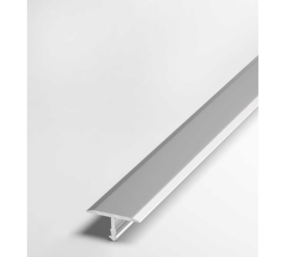 Изображение товара Т-образный порожек Лука 20 мм 2,7м серебро УТ000038573