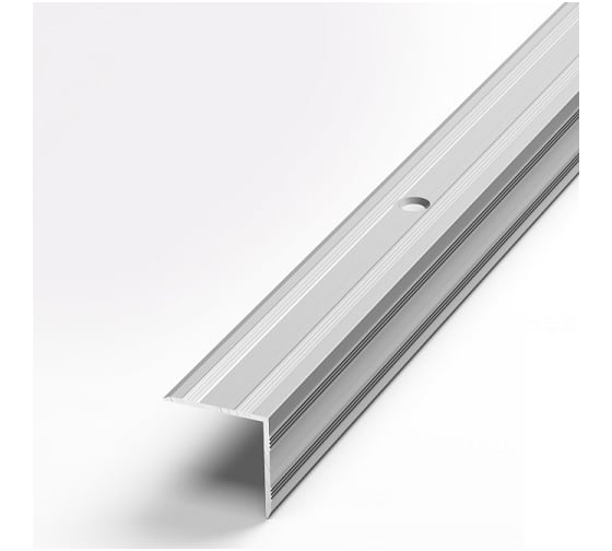 Изображение товара Порог угловой алюминиевый (20х20 мм; 0.9 м; без покрытия) Лука 00000001391