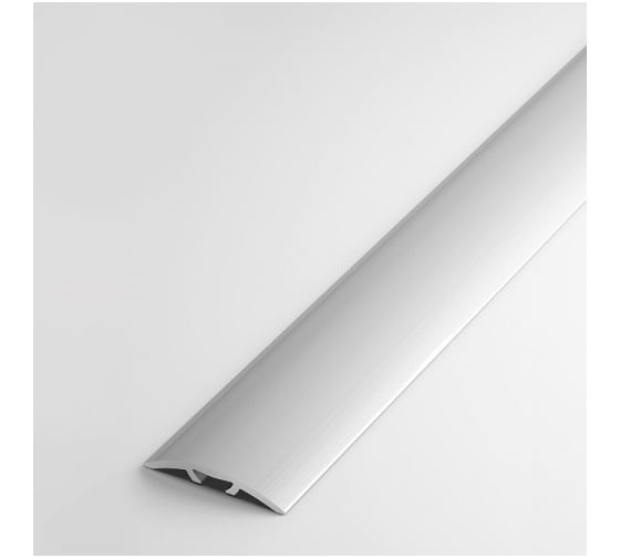 Изображение товара Порог прямой скрытый алюминиевый (31.2 мм; 0.9 м; анодированный; серебро) Лука 00000003242