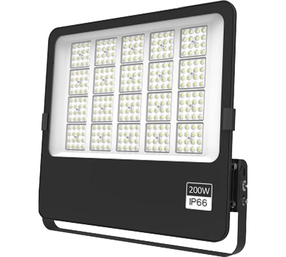Изображение товара Прожектор FL-LED Light-PAD-60 200W DW 20000Lm AC180-265В 325x360x50мм 614698
