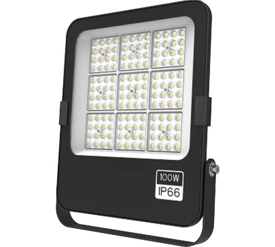 Изображение товара Прожектор FL-LED Light-PAD-60 100W DW 10000Lm AC180-265В 240x280x45мм 614681