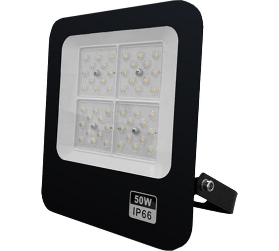 Изображение товара Прожектор FL-LED Light-PAD-60 50W DW 5000Lm AC180-265В 190x210x41мм 614674