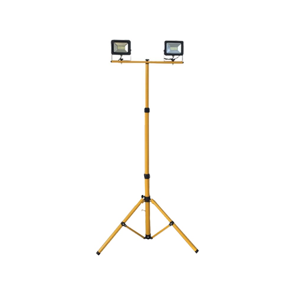 Изображение товара Прожектор LED 2x20W на стойке с металлическим корпусом серый 4200К