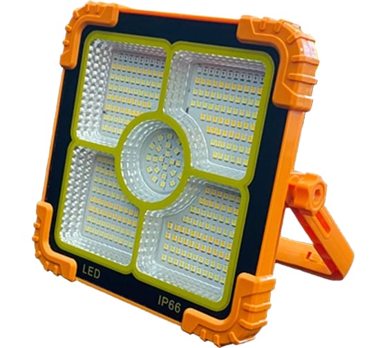 Изображение товара Прожектор FL-LED Light-PAD SOLAR 60W 2700-4200-6400К 900Лм 185x170x50 на солнечной и аккум. батареях 612441
