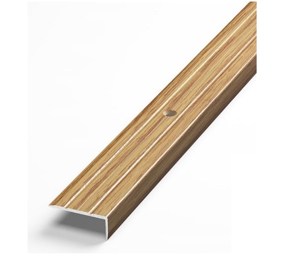 Изображение товара Порог угловой алюминиевый (24х10 мм; 0.9 м; декоративный; дуб универсал) Лука 00000001447