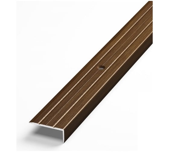 Изображение товара Порог угловой алюминиевый (24х10 мм; 0.9 м; декоративный; венге) Лука 00000002905
