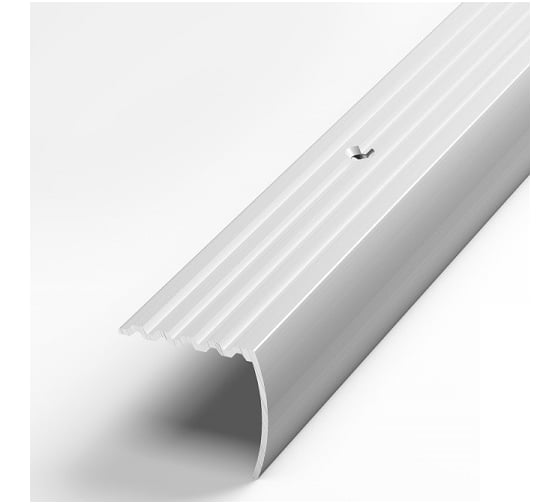 Изображение товара Порог угловой алюминиевый (30х27 мм; 0.9 м; анодированный; серебро) Лука 00000003251