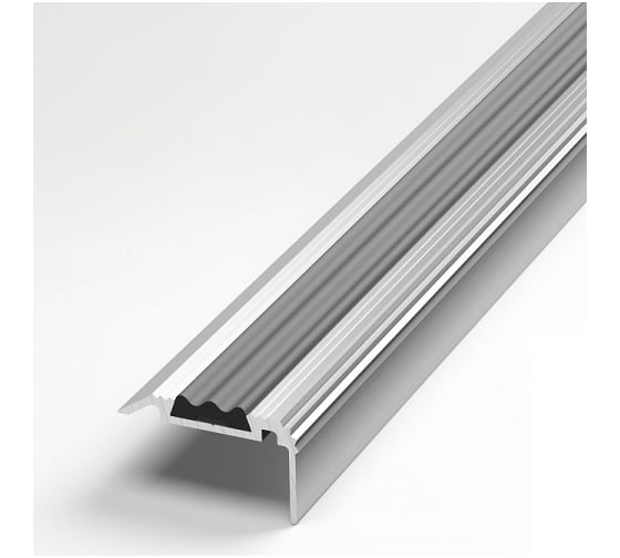 Изображение товара Порог угловой противоскользящий алюминиевый (35х20.8 мм; 0.9 м; без покрытия) Лука 00000001641