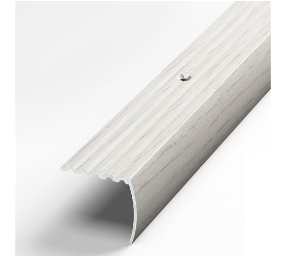 Изображение товара Порог угловой алюминиевый (30х27 мм; 0.9 м; декоративный; дуб арктик) Лука УТ000004772