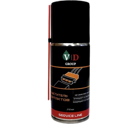 Изображение товара Очиститель контактов VD GROUP 210мл VD-0048
