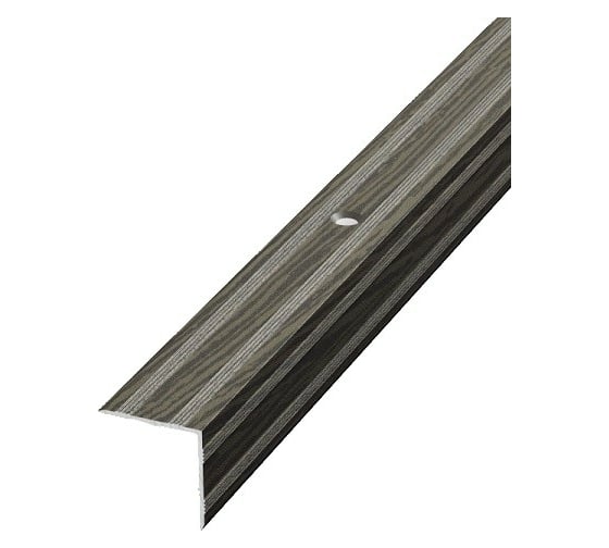 Изображение товара Порог угловой алюминиевый (20х20 мм; 0.9 м; декоративный; дуб мореный) Лука УТ000026239